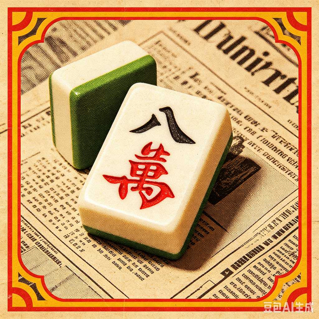 handmade mahjong tiles set