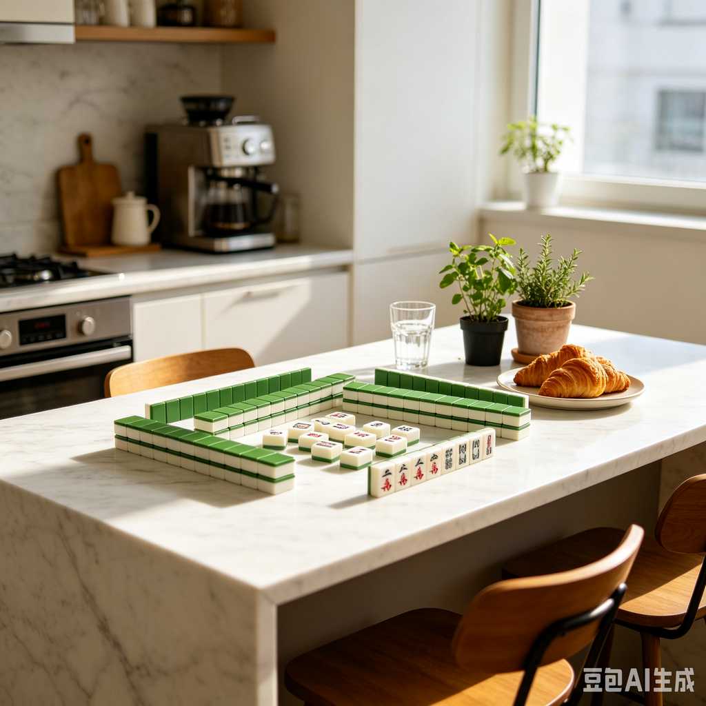 uniform color mahjong set print