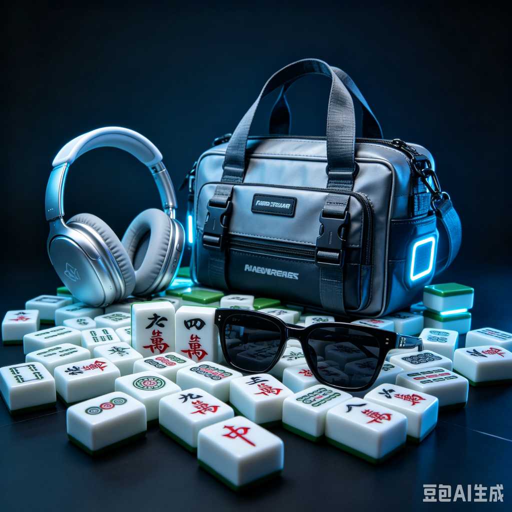 compact mahjong set with case