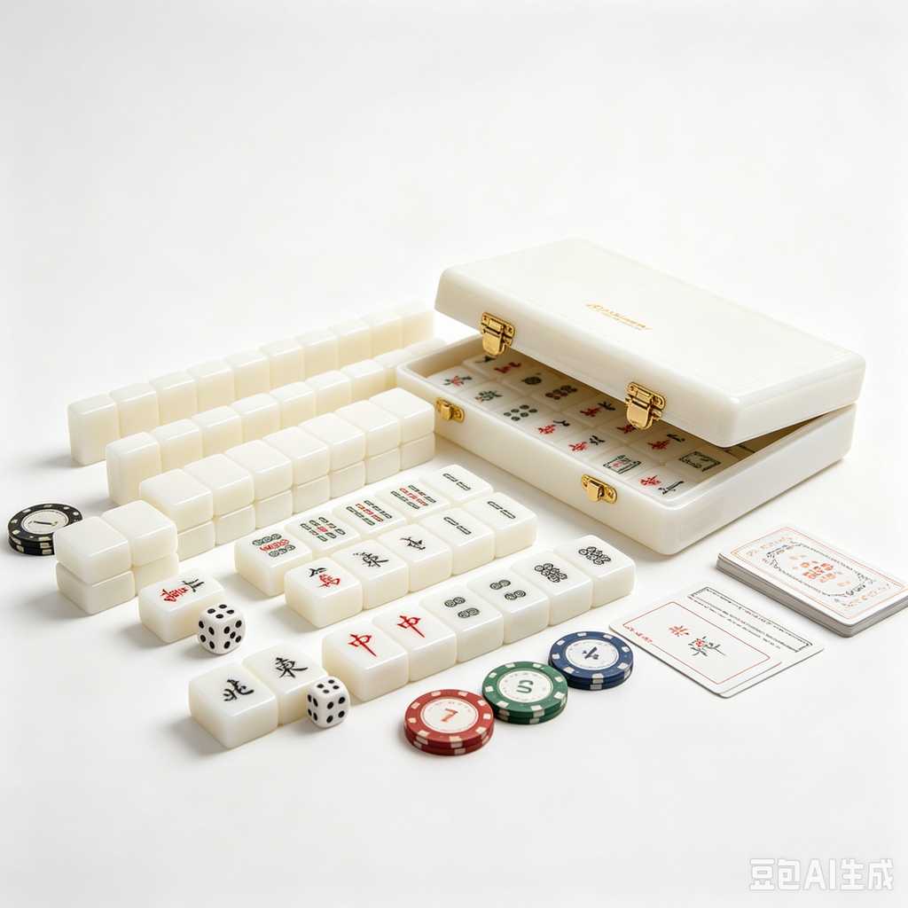ornamental mahjong tiles